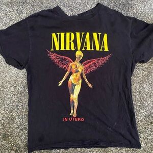Nirvana In Utero Shirt Men’s Size Large